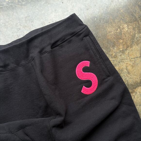 Supreme FW19 S Logo Felt Sweatpants - Picture 2 of 6